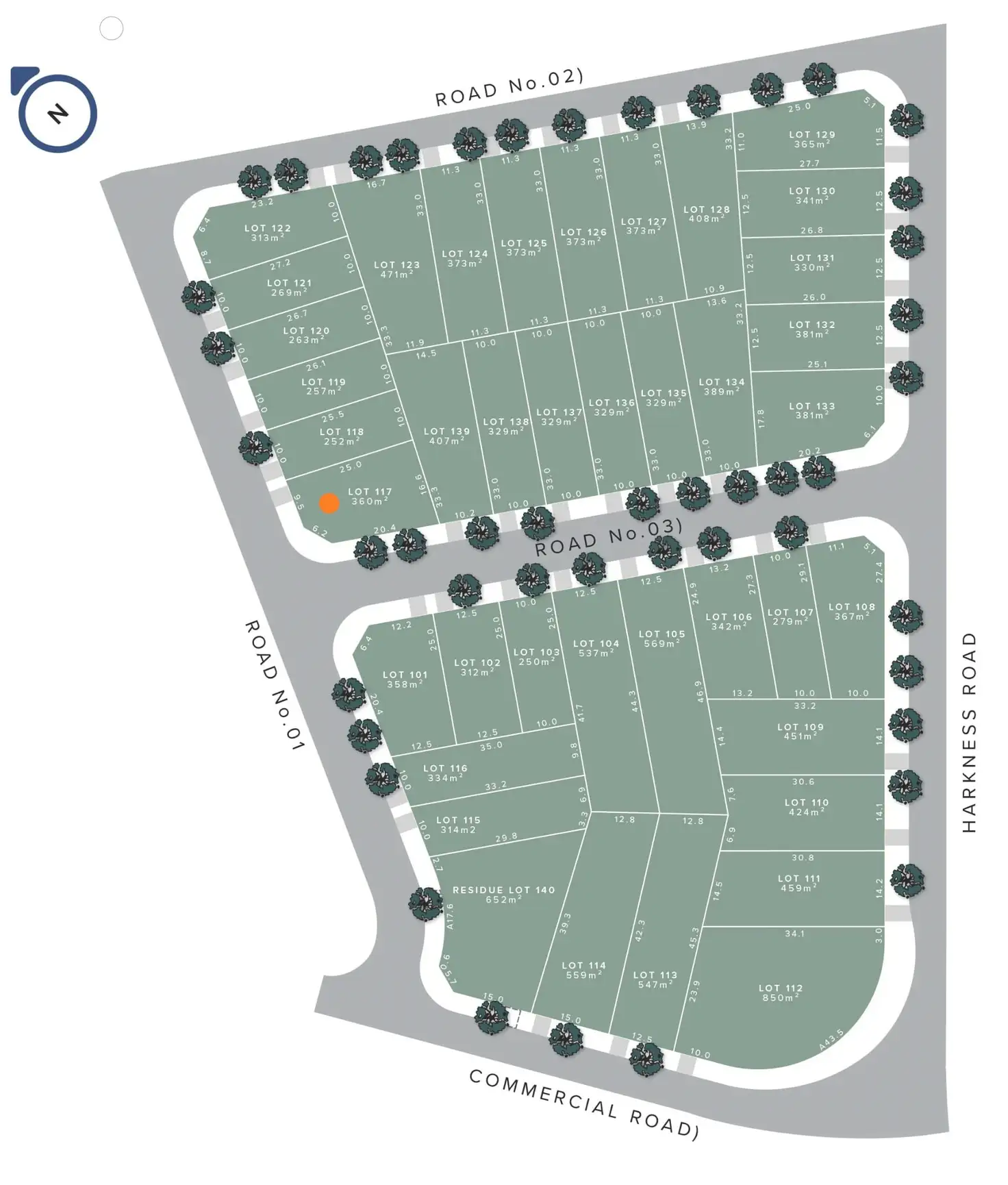 Main view of Homely land listing, Lot 117 / 305 Commercial Road, Oakville NSW 2765