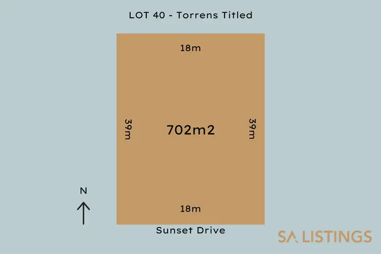 Main view of Homely land listing, 40 Sunset Dr, Maslin Beach SA 5170