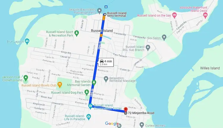 Seventh view of Homely land listing, 72 Minjerriba Rd, Russell Island QLD 4184
