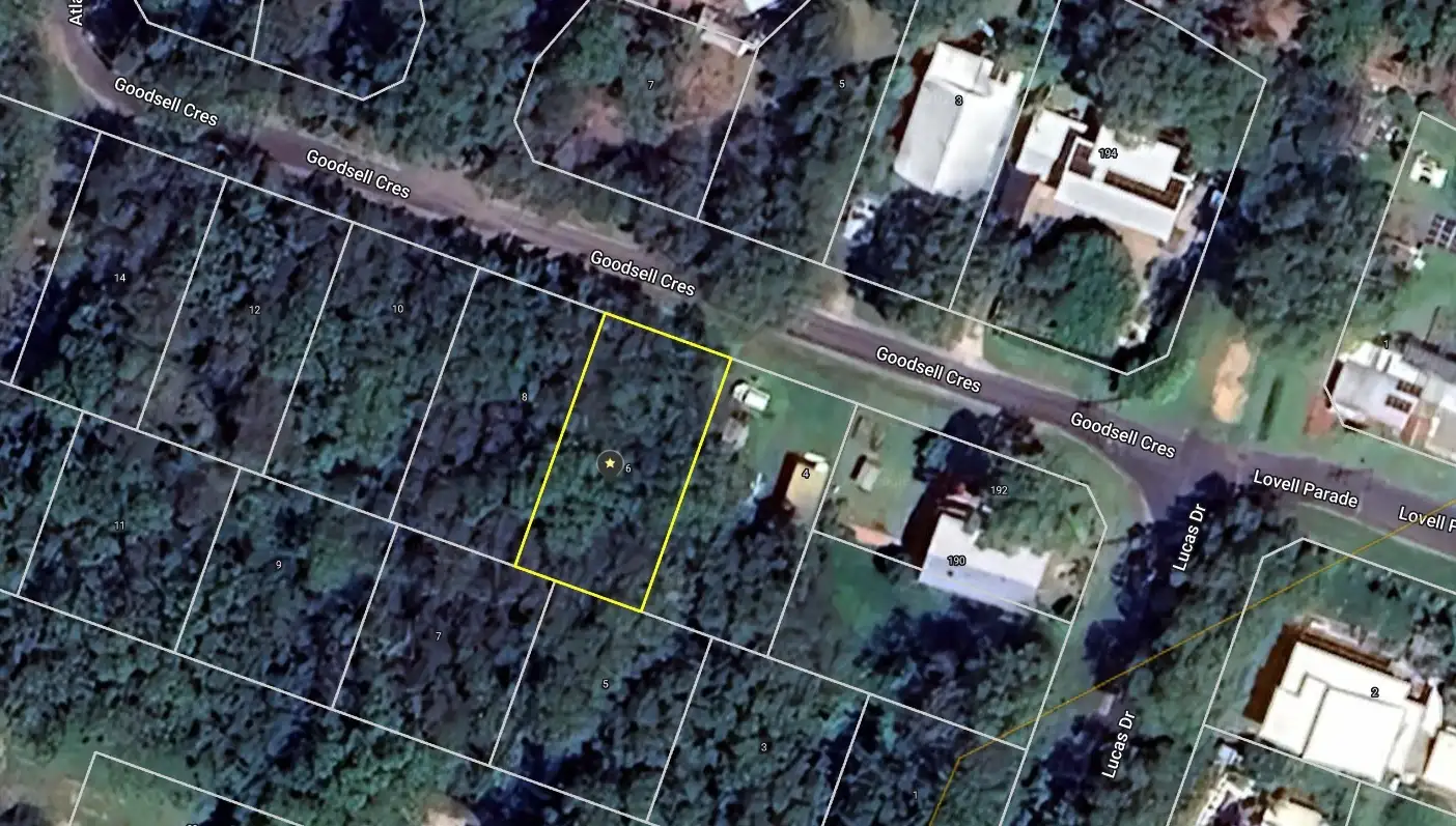 Main view of Homely land listing, 6 Goodsell Crescent, Lamb Island QLD 4184