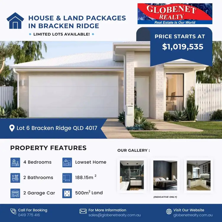 Main view of Homely house listing, Lot 6 Bracken Ridge Rd, Bracken Ridge QLD 4017