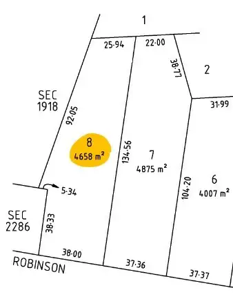 Third view of Homely land listing, 14 Robinson Rd, Kadina SA 5554