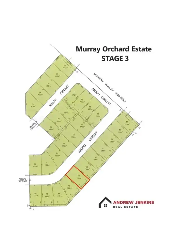Fifth view of Homely land listing, Lot 48 Anjou Circuit, Cobram VIC 3644