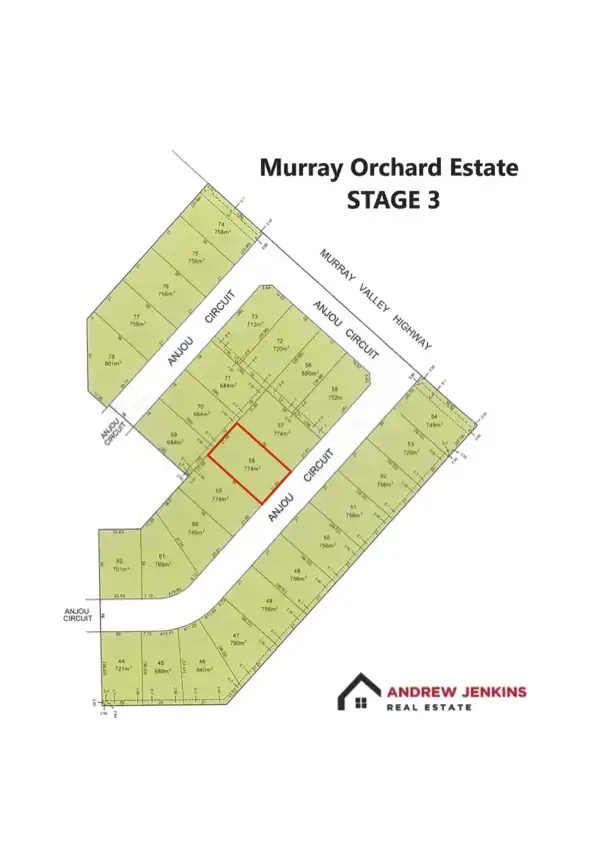 Fifth view of Homely land listing, Lot 58 Anjou Circuit, Cobram VIC 3644