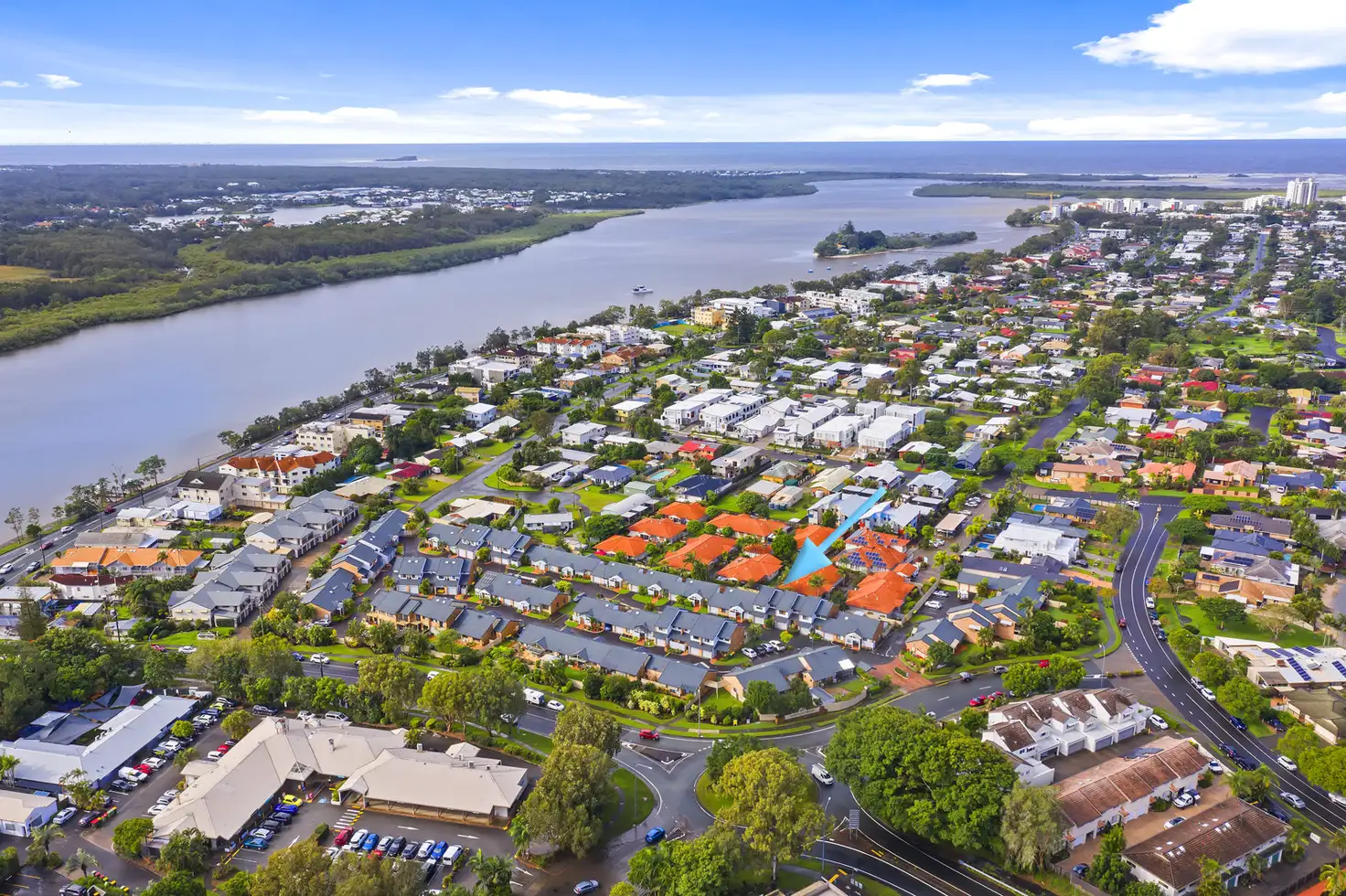 Main view of Homely unit listing, Unit 10/9 Maroochy Waters Dr, Maroochydore QLD 4558