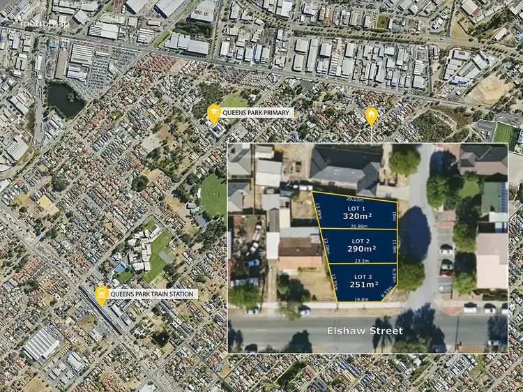 Second view of Homely land listing, LOT 3, 11 Elshaw St, Queens Park WA 6107