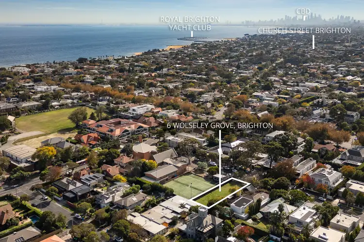 Main view of Homely land listing, 6 Wolseley Grove, Brighton VIC 3186