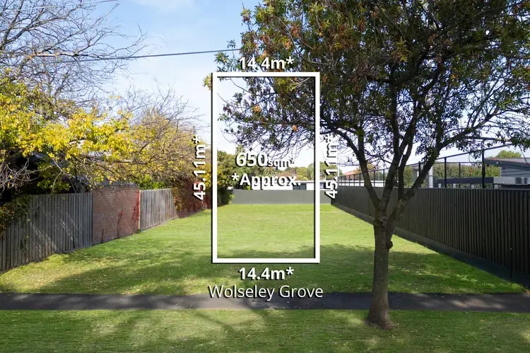 Second view of Homely land listing, 6 Wolseley Grove, Brighton VIC 3186