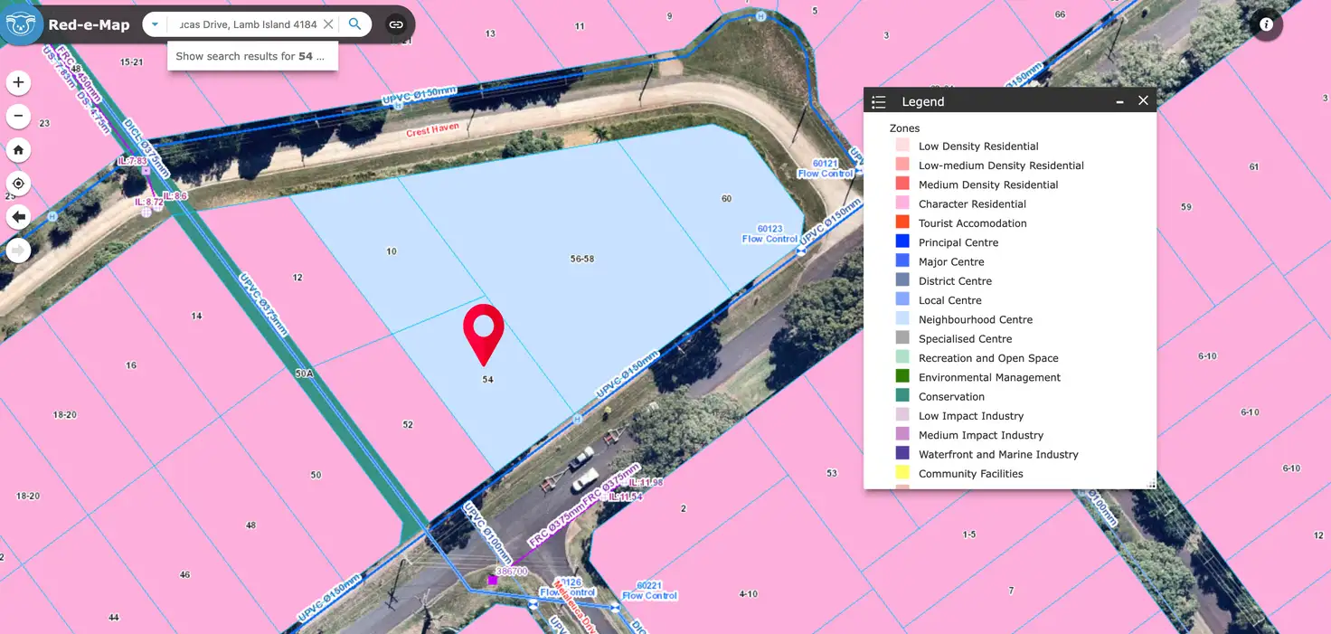 Main view of Homely land listing, 54 Lucas Dr, Lamb Island QLD 4184