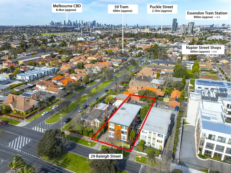 Main view of Homely unit listing, 11/29 Raleigh Street, Essendon VIC 3040
