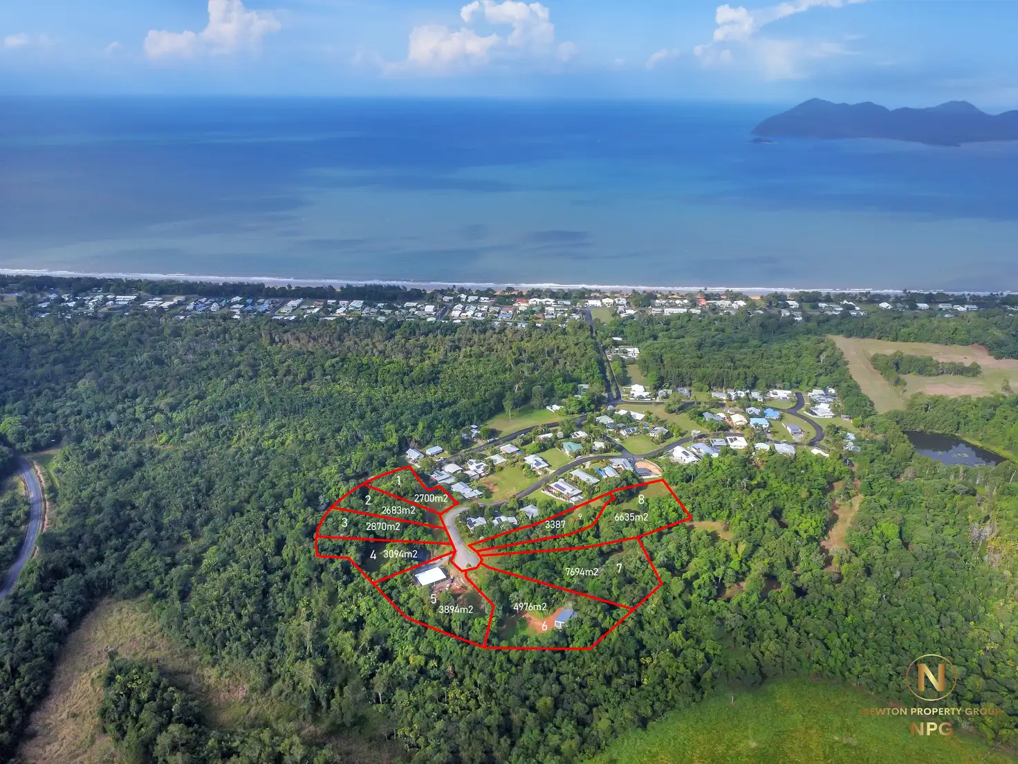 Main view of Homely land listing, 51 Dunkalli Cres, Wongaling Beach QLD 4852
