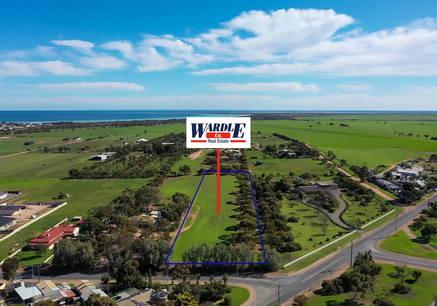 Main view of Homely land listing, 1 Haylock Road, North Moonta SA 5558