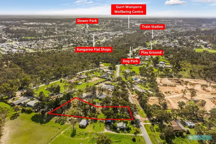 Main view of Homely land listing, 32-34 Sheltons Rd, Kangaroo Flat VIC 3555