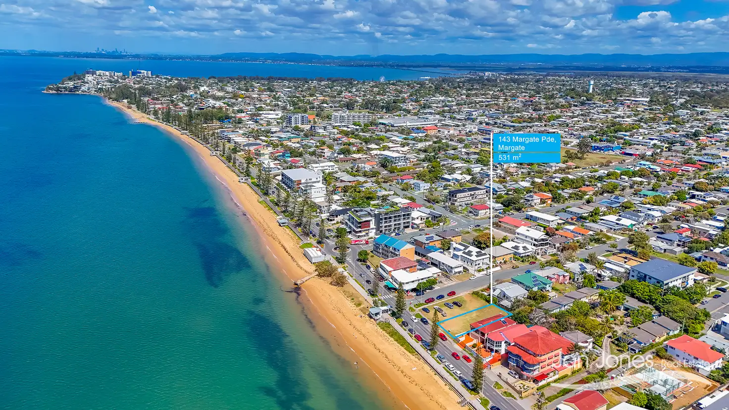 Main view of Homely land listing, 143 Margate Pde, Margate QLD 4019