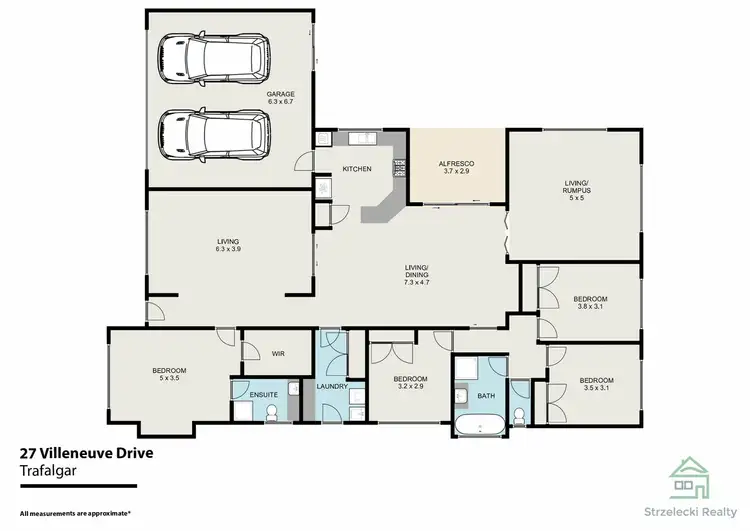 Second view of Homely house listing, 27 Villeneuve Dr, Trafalgar VIC 3824