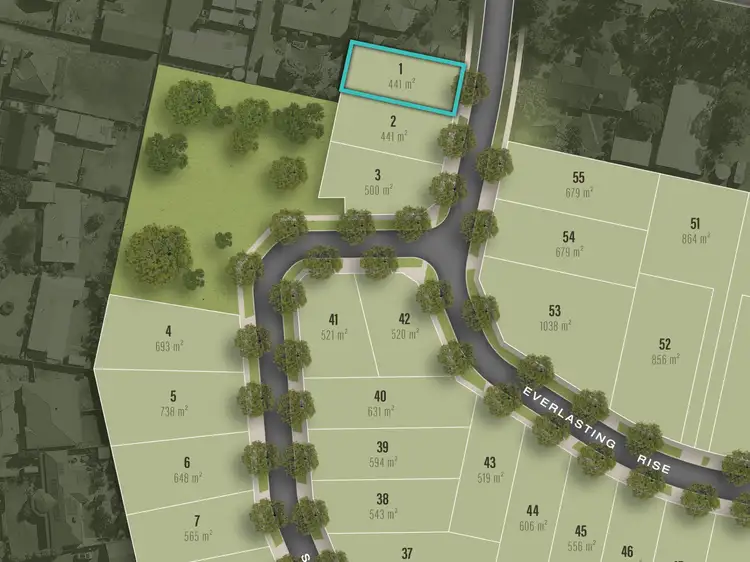 Second view of Homely land listing, LOT 1 Everlasting Rise, Kangaroo Flat VIC 3555