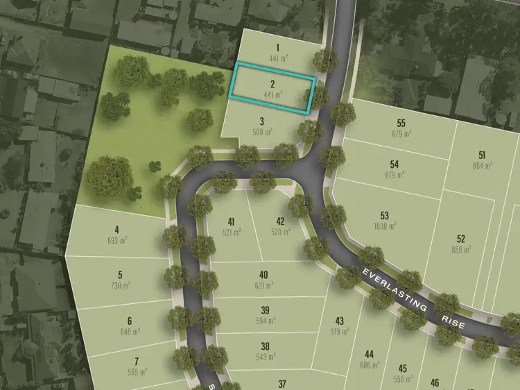Main view of Homely land listing, Lot 2 Everlasting Rise, Kangaroo Flat VIC 3555
