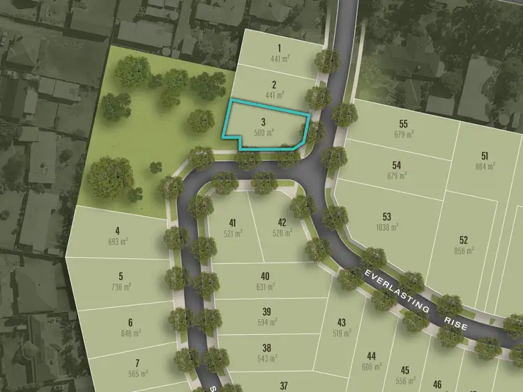 Second view of Homely land listing, Lot 3 Everlasting Rise, Kangaroo Flat VIC 3555