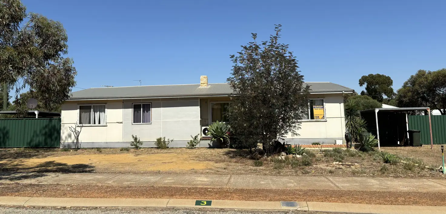 Main view of Homely house listing, 3 Hilda Street, Dowerin WA 6461