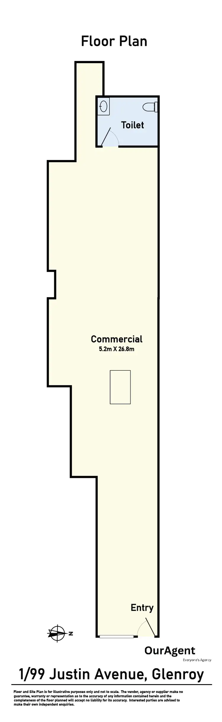 Sixth view of Homely other listing, SHOP 1/99 Justin Ave, Glenroy VIC 3046
