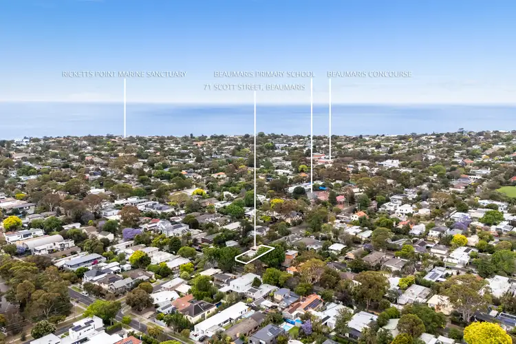 Second view of Homely house listing, 71 Scott Street, Beaumaris VIC 3193