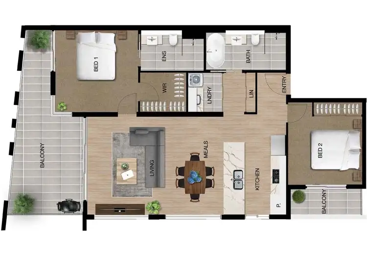 Second view of Homely apartment listing, Clearview Urban Vill Brisbane, Seven Hills QLD 4170
