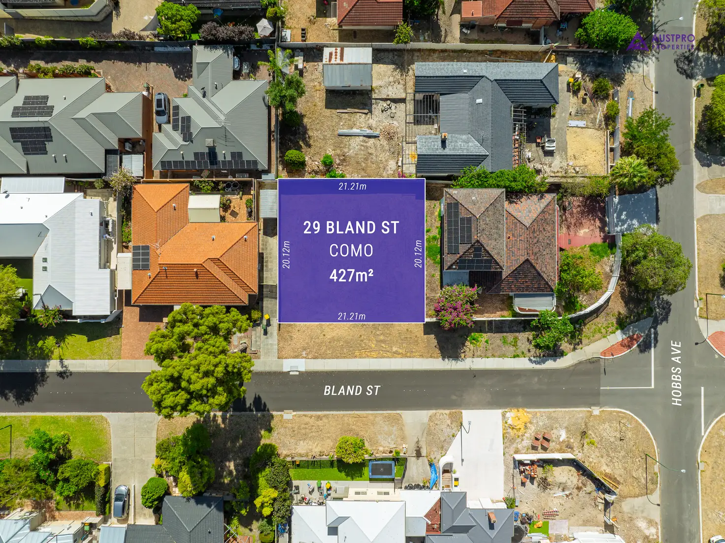 Main view of Homely land listing, 29 Bland Street, Como WA 6152