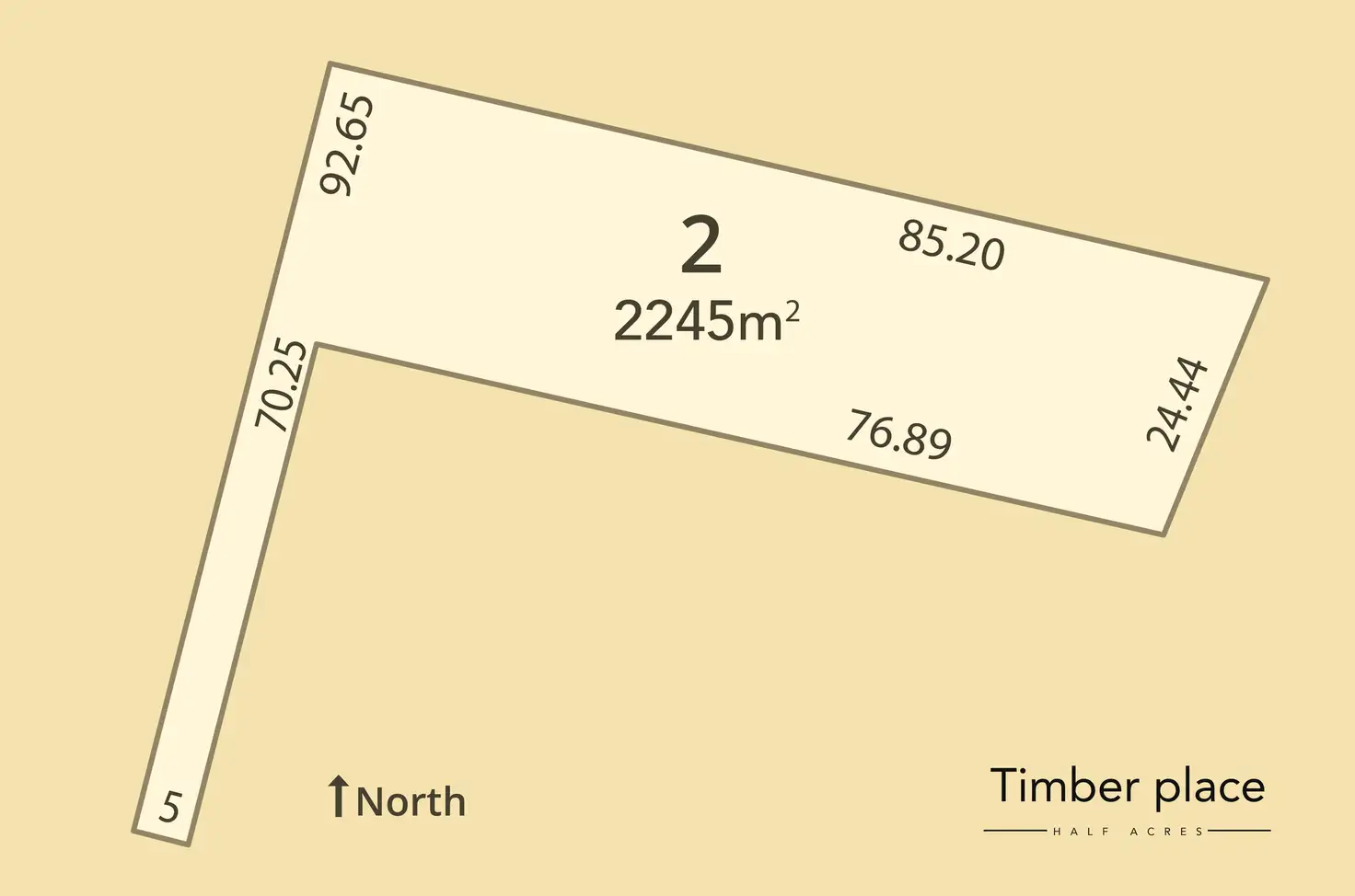 Main view of Homely land listing, Lot 2 Timber Place, Wandong VIC 3758