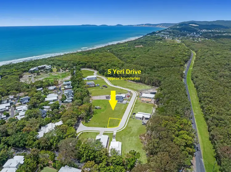 Main view of Homely land listing, 5 Yeri Dr, Rainbow Beach QLD 4581