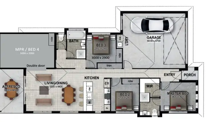 Second view of Homely house listing, Central Springs, Moreton Bay, Caboolture QLD 4510