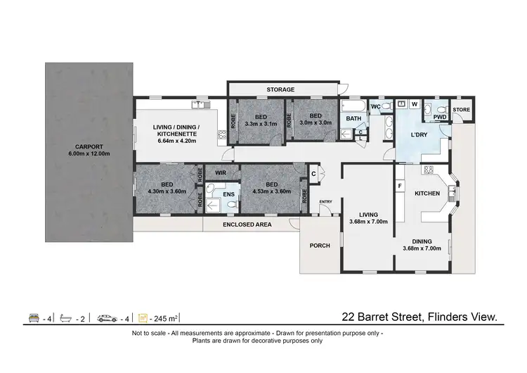 Third view of Homely house listing, 22 Barret St, Flinders View QLD 4305