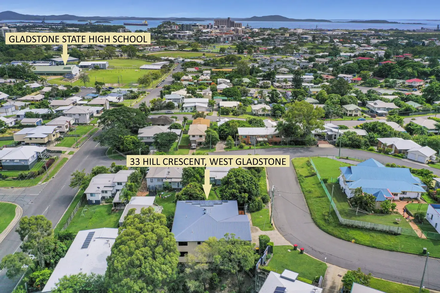 Main view of Homely house listing, 33 Hill Crescent, West Gladstone QLD 4680