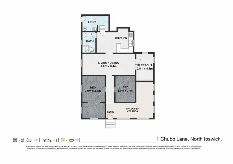 Second view of Homely house listing, 1 Chubb Lane, North Ipswich QLD 4305