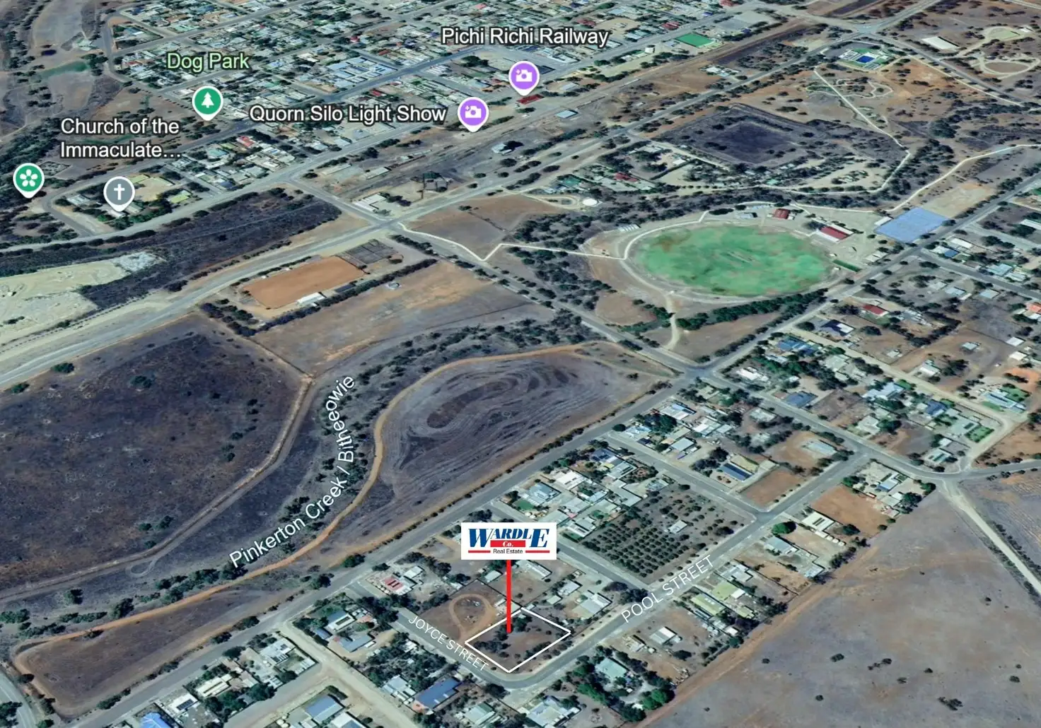 Main view of Homely land listing, 8-10 Joyce Street, Quorn SA 5433