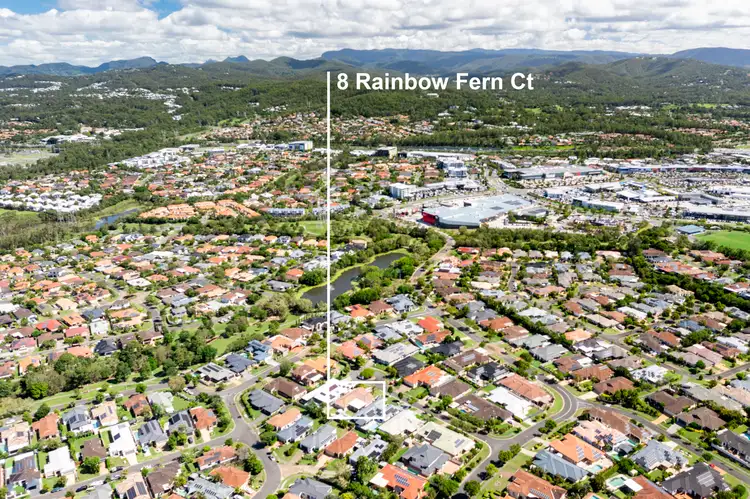 Fifth view of Homely house listing, 8 Rainbow Fern Court, Robina QLD 4226