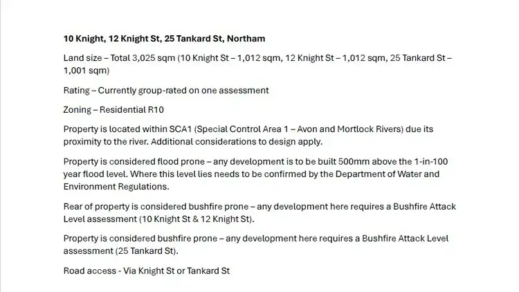 Second view of Homely land listing, 10 Knight St, Northam WA 6401