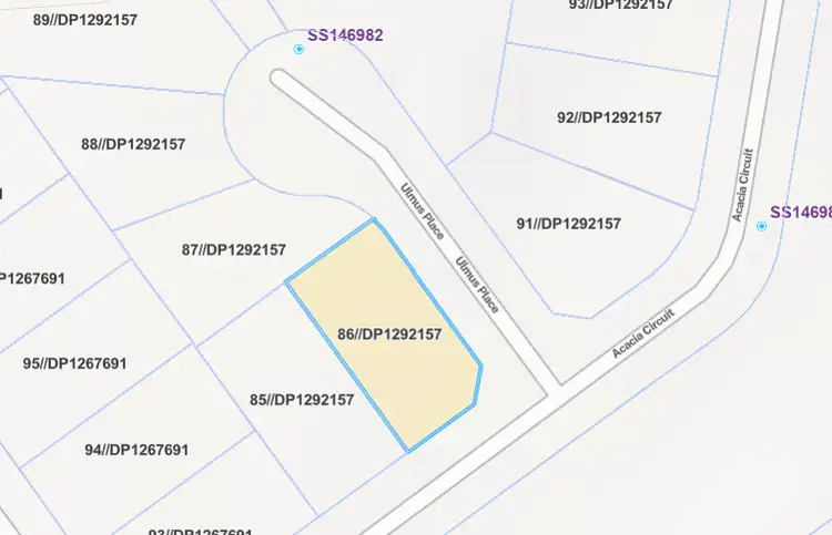 Main view of Homely land listing, 2 Ulmus Place, Parkes NSW 2870