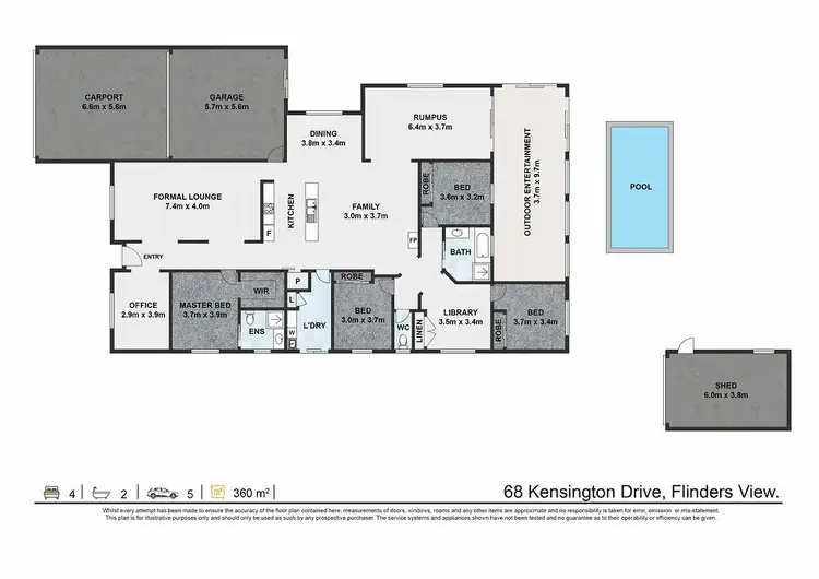 Fourth view of Homely house listing, 68 Kensington Dr, Flinders View QLD 4305