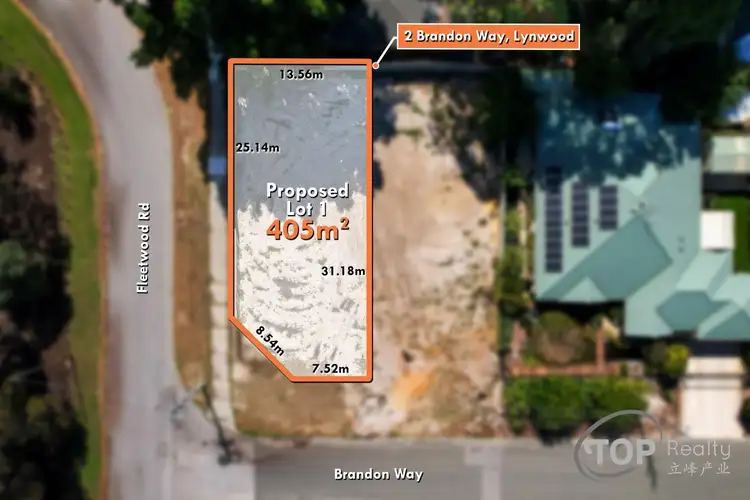 Second view of Homely land listing, Prop Lot 1, 2 Brandon Way, Lynwood WA 6147