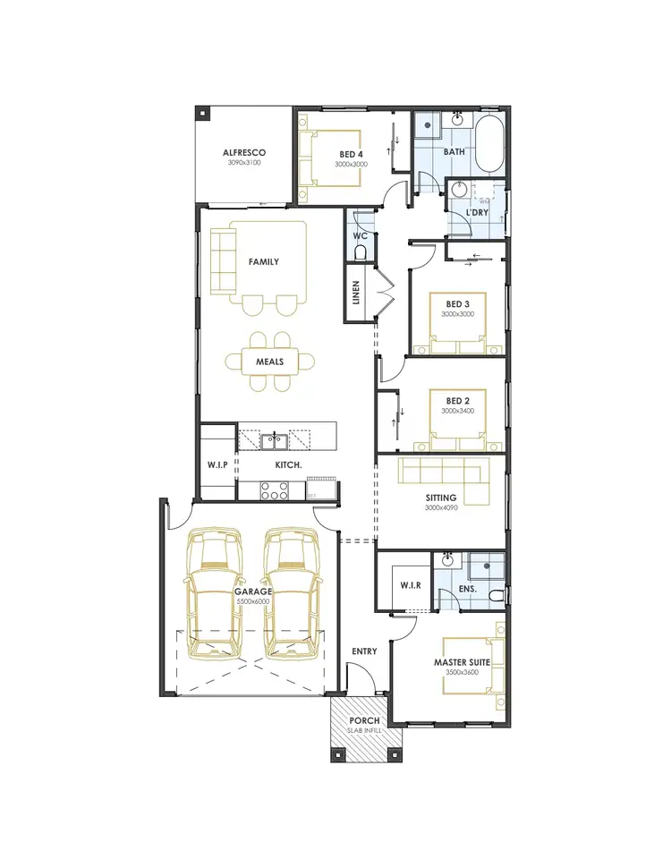 Second view of Homely house listing, 1 Wexford Way (NOT BUILT YET), Rockbank VIC 3335