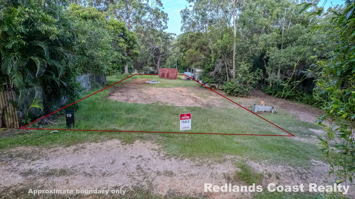 Main view of Homely land listing, 19 Bruce St, Lamb Island QLD 4184
