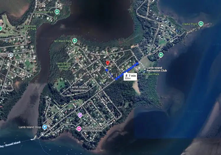 Third view of Homely land listing, 19 Bruce St, Lamb Island QLD 4184