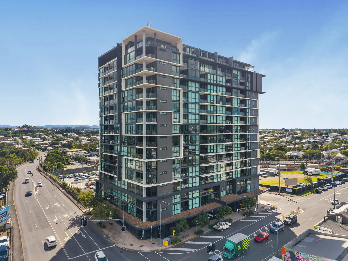 Main view of Homely apartment listing, Unit 907/54 Hudson Rd, Albion QLD 4010
