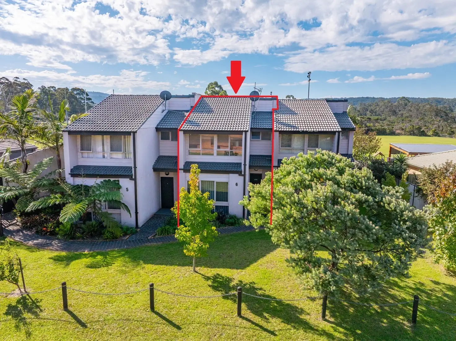 Main view of Homely unit listing, Unit 6/9-13 Lakeside Dr, Eden NSW 2551