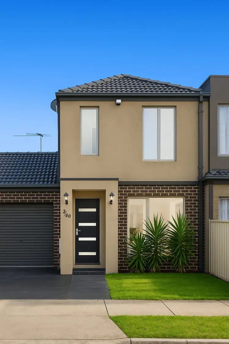 Main view of Homely townhouse listing, 3/60 Warringa Crescent, Hoppers Crossing VIC 3029