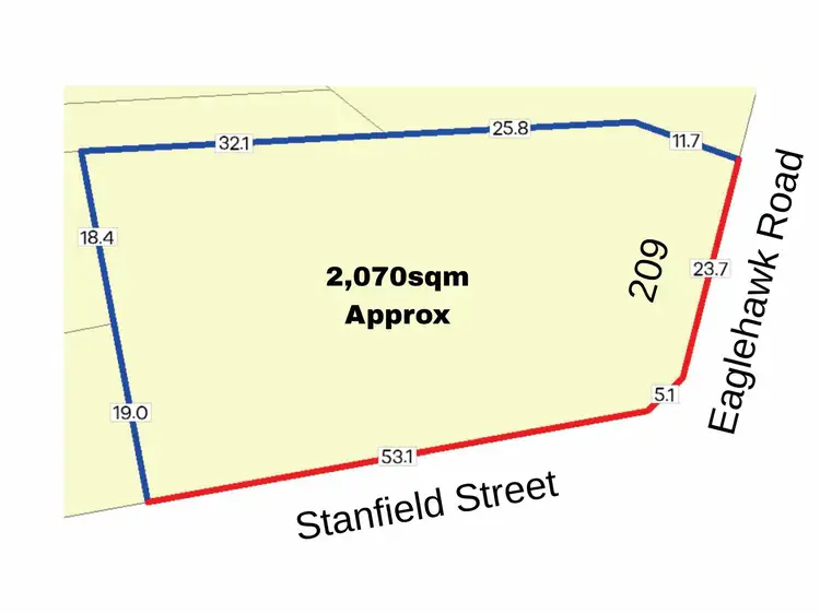 209 Eaglehawk Rd, Long Gully VIC 3550