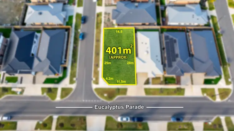 Main view of Homely land listing, 156 Eucalyptus Pde, Donnybrook VIC 3064