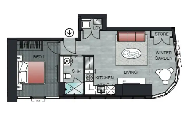 Sixth view of Homely apartment listing, Iconica, Gold Coast, Surfers Paradise QLD 4217