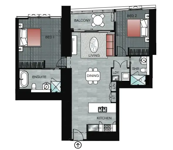 Seventh view of Homely apartment listing, Iconica, Gold Coast, Surfers Paradise QLD 4217