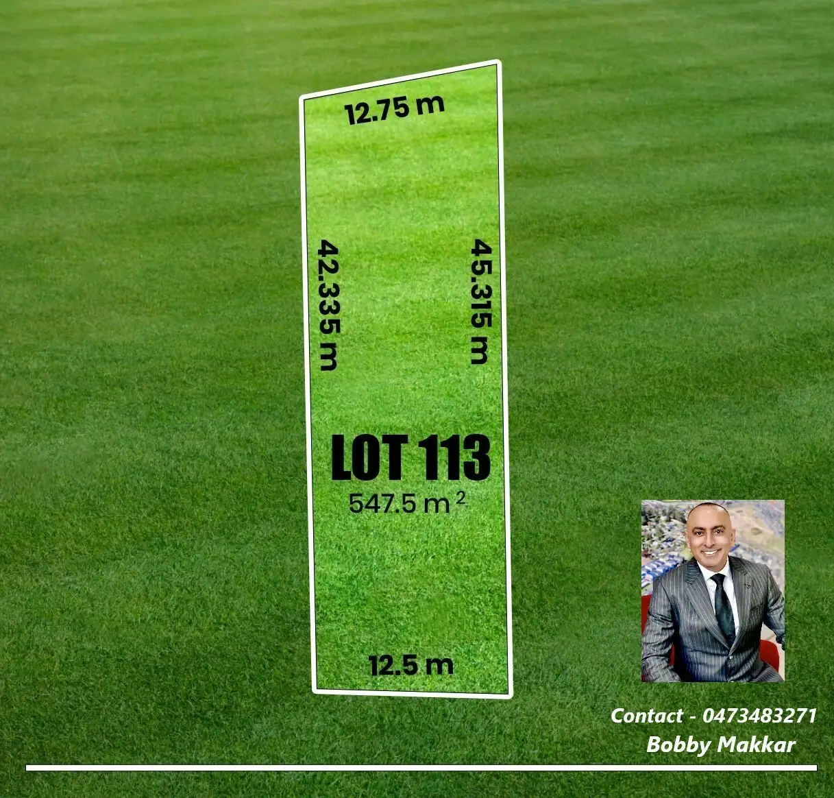 Main view of Homely land listing, Address available on request